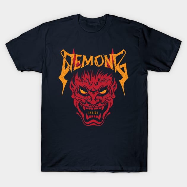 Demons inside T-Shirt by CHAKRart